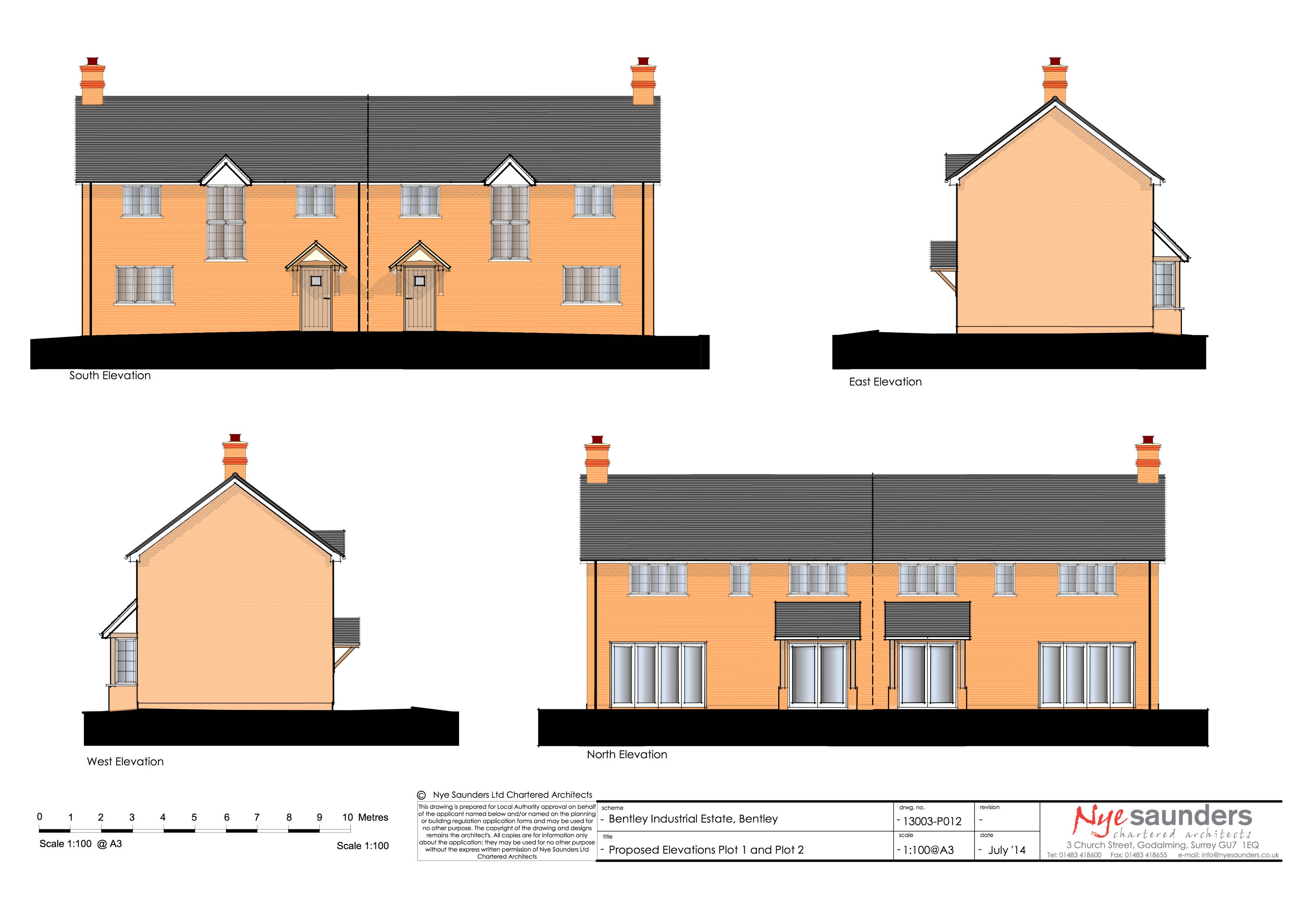 Units 1 & 2 Elevations