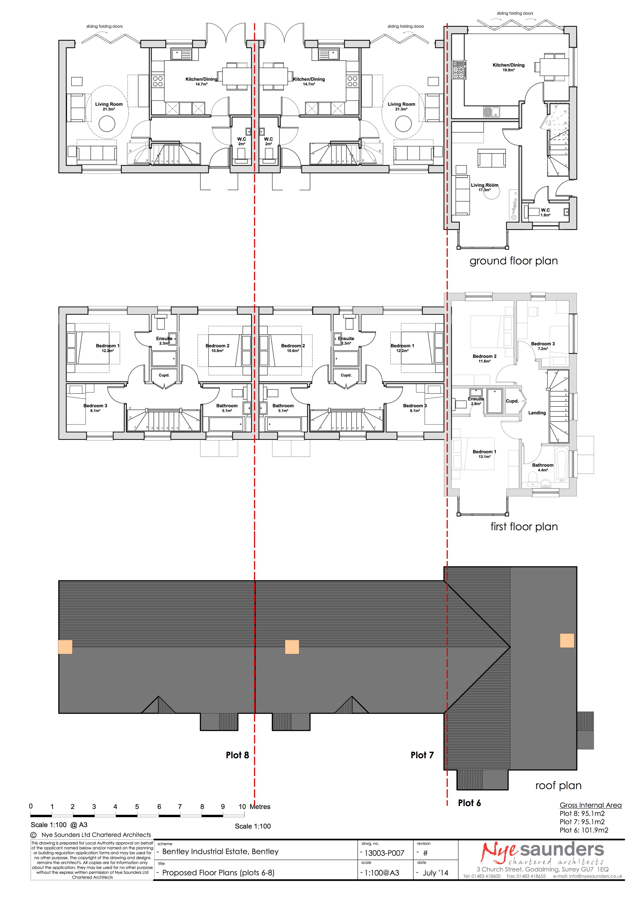 Bentley 6, 7 & 8 Floor Plans