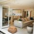 Bifold doors open into the garden